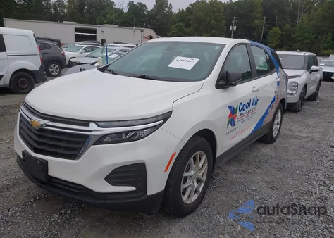 2023 Chevrolet Equinox Fwd 1Fl from USA, damaged, VIN 3GNAXFEG0PL256412